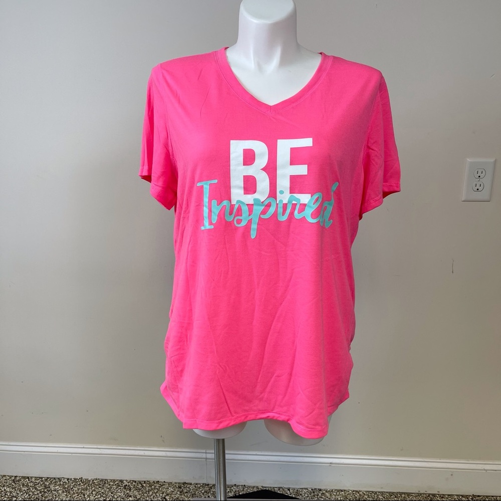 Danskin Now Plus Size Graphic Tee